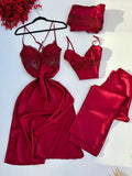 Turkish Bridal Nighty Set – 6 Piece